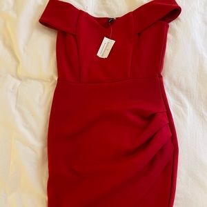 Windsor Red Mini Dress